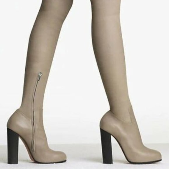 NEW CELINE PARIS Leather Thigh High Boot - Picture 2 of 13